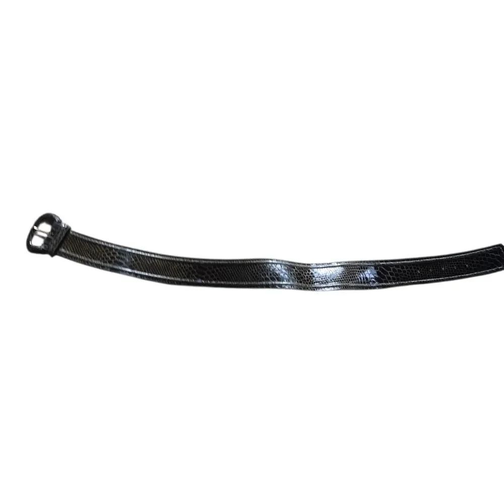 Carlisle Brown Snake Textured Belt